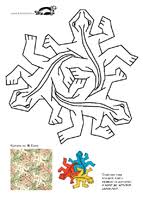 Mc escher single lizard tile. Pin On Art Ideas