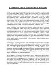Malaysia yang berilmu, bertanggungja!ab dan berkeupayaan mencapai kesejahteraan diri serta memberi sumbangan terhadap keharmonian dan kemakmuran masyarakat dan email protected. Kelemahan System Pendidikan Di Malaysia