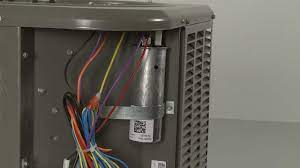 For lennox split acs, the e0 error is ac wont turn on and the most common fix. Lennox Air Conditioner Condensing Unit Run Capacitor 12788 Youtube