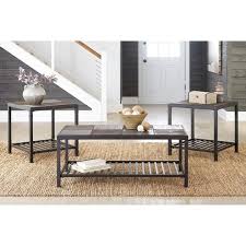 Accent your living room with a coffee, console, sofa or end table. Ashley Furniture Chelner Coffee End Tables Set My Family Home Furnishings