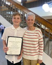 A night to celebrate our guy and so many other wonderful kids in the  community! Congratulations to all for being recognized for your hard work &  dedication! 🎉