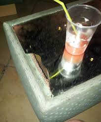 If you're looking to replace a broken/scratched table, or purchase a new glass table top, t's worth considering acrylic furniture protectors. Broken Glass Table Top Picture Of Topaz Hotel Island Of Malta Tripadvisor