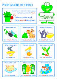 Position words preposition for kids!preposition words tells us where a person, animal, a place or a thing is. English Prepositions Worksheets Grammar Printables For Kids