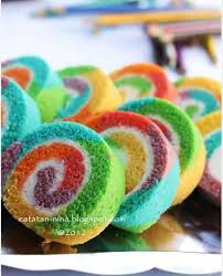 Ada banyak macam resep bolu yang bisa dicoba. Resep Bolu Kukus Gulung Pelangi Dan Cara Membuat Bacaresepdulu Com Resep Kue Pelangi Resep Kue Gulung