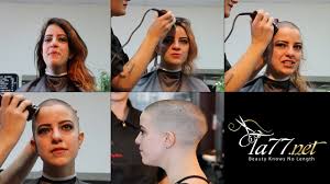Easy bald fade haircut technique | full barber tutorial. Abby Lv Trailer She Gets Bald Fade In Barber Shop Youtube