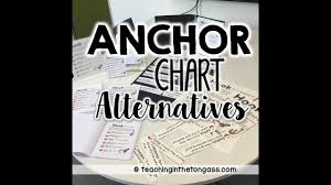 11 Creative Anchor Chart Alternatives