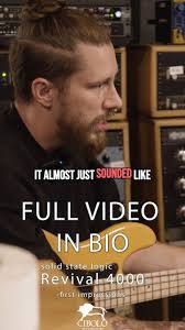 THE NEW REVIVAL 4000 by @sslaudio 🔥, We had the opportunity at  @cibolostudios to preview this incredible new piece of gear by  @solidstatelogic, comparing it to the OG SSL 4000G+ 🔥 , FULL VIDEO IN ...