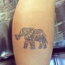 Elephant Mandala Pattern Boho Bohemian Hippie Paisley Mandalaelephant Tattoo Tattoos Ink Inked Girls Girly Tattoos Symbolic Tattoos Tattoos