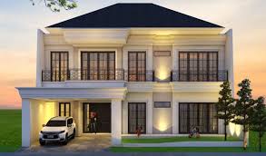 Perabotan serba putih dan mewah. Jasa Arsitek Bogor Jasa Bangun Rumah Jakarta Inspirasi Rumah Mewah Bergaya Klasik Modern