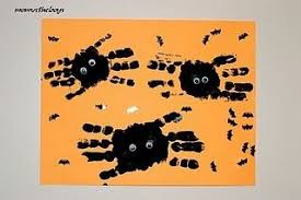 Maybe you would like to learn more about one of these? Handprint Spiders Halloween Crafts Halloween Handprint Spider Crafts