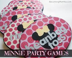 There is a big party at the home of minnie mouse. Minnie Mouse Party Games And Activities The Simply Crafted Life