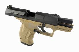 We Metal Slide P99 Gbb Pistol 2 Tone In 2020 Metal Slide Pistol Armorer Works