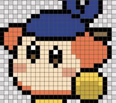 ドット絵図案】バンダナワドルディ【星のカービィ】 | ブログ｜ドット絵アイコン素材のピクセルガロー