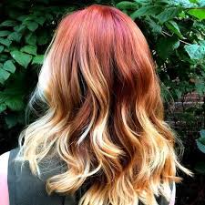 Brown hair with vanilla blonde highlight. 20 Best Red Ombre Hair Ideas 2021 Cool Shades Highlights Hairstyles Weekly
