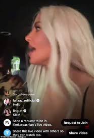 Kim Kardashian's Instagram Live interrupted by sons Saint and Psalm ahead  of Tonight Show appearance