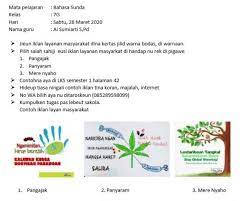 We did not find results for: Mata Pelajaran Basa Sunda Kelas Vii G Jam K 5 Hari Sabtu 28 Maret 2020 Nama Guru Ai Sumiarti S Pd Pengumuman Mts Negeri 11 Tasikmalaya