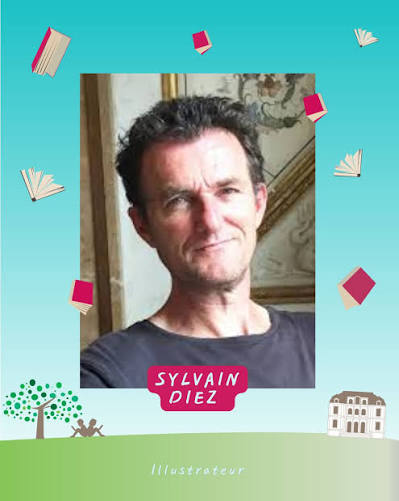 ✨ Sylvain Diez au Salon du livre jeunesse N&eacute; &agrave; Lyon et form&eacute; aux Beaux-Arts  de Montpellier, Sylvain Diez explore de nombreuses disciplines avant de se  consacrer &agrave; la peinture &agrave; Paris.