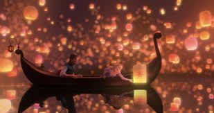 Tangled Decorations Up Close Floating Lantern Tea Lights Tangled Movie Tangled Lanterns Scene Tangled Wallpaper