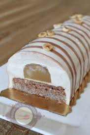 Buche Vanille Poire Noisette10 Dessert Noel Recette Dessert Noel Buche De Noel