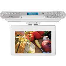 Dvd and tv player with 15.4 inch lcd screen that folds up when not in use. Coby Ktfdvd7093 7 Tft Under Cabinet Tv And Dvd Cd Ktfdvd7093svr