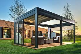 Enclose your deck with an easy to assemble screen room. What Is A Pergola With A Roof Retractableawnings Com