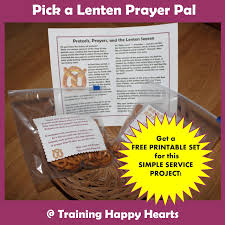 These pretzels take about 40 minutes to make from measuring to cooling. Enjoy A Simple Service Activity For The Start Of Lent Pretzel Prayer Pals With Free Printable Training Happy Hearts