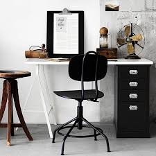 Vintage Design But Ikea Kullaberg Has Modern Features Such As Gas Cylinder Height Adjustment And More Interior Kontorsinredning Dekorera
