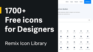 Download 1700 Free Icon Library For Designers In Svg And Web Font Format Youtube