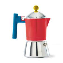 Playful Renditions Of Bodum S Classic The Caffettiera French Press Offers Bold Color Options Red Blue And Green Yellow A Chrome Pl Moka Moka Pot Espresso