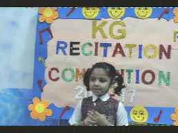 These photos are from two separate weeks because when i am teaching, i don't always remember to take photos. Kg Poem Recitation Youtube