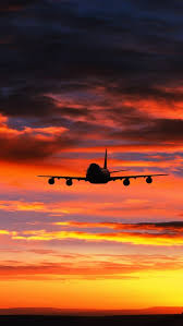 Download free wallpapers sorted by number of favorites. Landing Plane Sunset Iphone Wallpapers Free Download