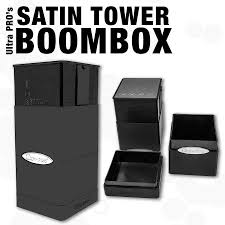 Store your tcg cards with the newest in deck boxes by ultra pro and fantasy flight games. Ultra Pro Satin Tower Deck Box Boombox