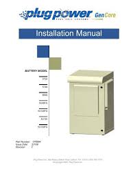 Infrared spectrum absorption sensor life: Gencore Installation Manual