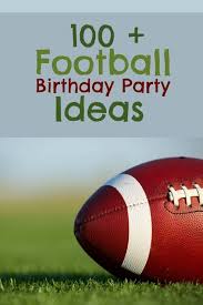 A sports fan fanatic at heart. Football Birthday Party Ideas Spaceships And Laser Beams