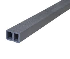 Porraslaudan päätypala 27/67 mm x 109 mm x 23 mm. Upm Profi Deck Konstruktionsholz Steingrau Casando