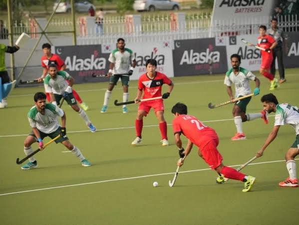 Pakistan defeated South Korea in the second hockey test. - ایکسپریس اردو