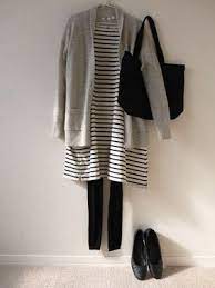 画像 雑誌より為になる ミニマリストの少ない服で着まわし実例集 ファッション コーデ naver まとめ fashion sweaters cardigan