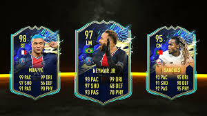 100 lw neymar jr neymar jr. Fifa21 Ultimate Team Tots Ligue 1 Prediction Gamers Academy