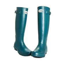 Rockfish Original Tall Ladies Wellington Boots Matt Dragon Fly