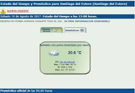 Tripadvisor te muestra, en tiempo real y al mejor precio, las ofertas de última hora de hoteles disponibles en santiago del estero. Pronostico Del Tiempo Santiago Del Estero Pronostico Del Tiempo