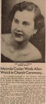 Melinda "Linda" Pearl Weick Obituary