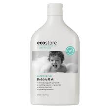 The kind of bubbles you blow outside. Ecostore Baby Bubble Bath Tell Me Baby