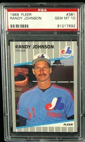 Maybe you would like to learn more about one of these? 1989 Fleer 381 Randy Johnson Rookie Card Psa Gem Mint