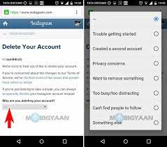 Click or tap next to edit profile and select log out. How To Delete Instagram Account Ios Android Guide