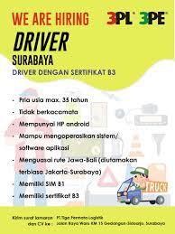 Anda di tempat yang tepat. Lowongan Driver Fastana Logistik Loker Driver Truk Guda Persyaratan Pria Usia Maksimal 45