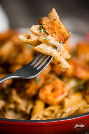 Meanwhile, in a large skillet, cook and stir garlic in butter and oil over medium heat for 2 minutes or until garlic is golden (do not brown). Cajun Shrimp Pasta Recipe And Video Self Proclaimed Foodie