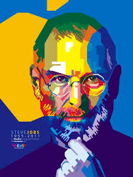 Steve Jobs In Wpap Wpap Art Pop Art Portraits Portrait Art