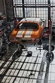Garage Mecanique Auto Voitures Musclees Voitures Et Motos