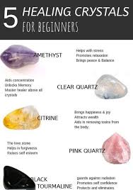 5 Healing Crystals And Gemstones For Beginners In 2020 Crystals Healing Grids Crystal Healing Chart Crystal Healing