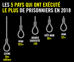 .à mort en irak après tarik jadaoun, pour lequel la diplomatie belge avait demandé il y a un an que la sentence soit commuée en peine de prison à d'après l'agence de presse belga, bilal al marchohi, 23 ans, avait été livré à l'irak après s'être «rendu aux troupes américaines» suite à la libération de. La Peine De Mort En 2018 Une Baisse Notable Du Nombre D Executions Amnesty International